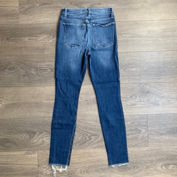 Anthropologie Joe's Jeans Women Skinny Jeans Charlie High Rise waist distressed - Picture 14 of 15